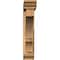 Ekena Millwork Balboa Traditional Smooth Bracket w/ Offset Brace, Western Red Cedar, 5 1/2"W x 28"D x 28"H BKT0604X28X28BOA01SWR - alternate 2